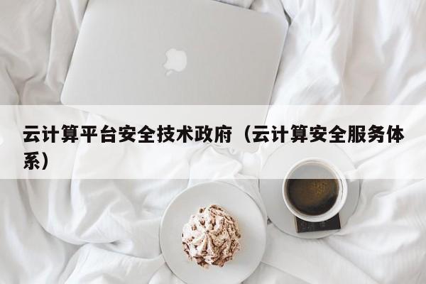 云计算平台安全技术政府（云计算安全服务体系）