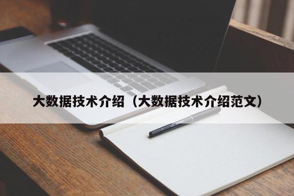 大数据技术介绍（大数据技术介绍范文）