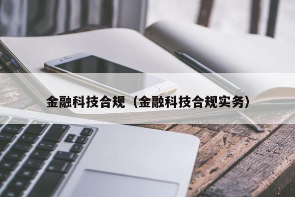 金融科技合规（金融科技合规实务）