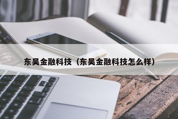 东吴金融科技（东吴金融科技怎么样）