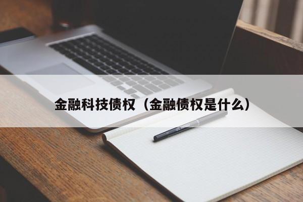 金融科技债权（金融债权是什么）