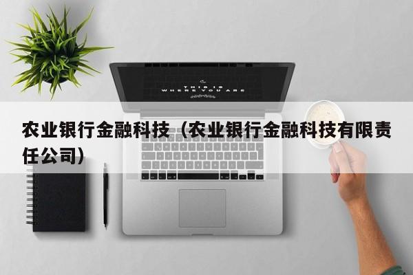 农业银行金融科技（农业银行金融科技有限责任公司）