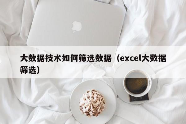 大数据技术如何筛选数据（excel大数据筛选）