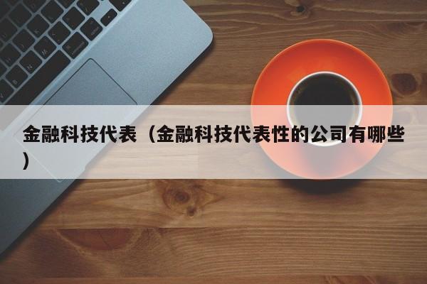 金融科技代表（金融科技代表性的公司有哪些）