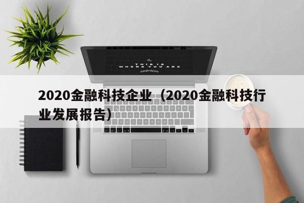 2020金融科技企业（2020金融科技行业发展报告）