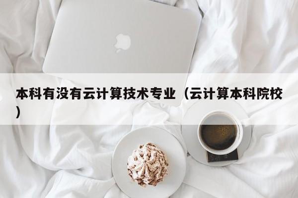 本科有没有云计算技术专业（云计算本科院校）