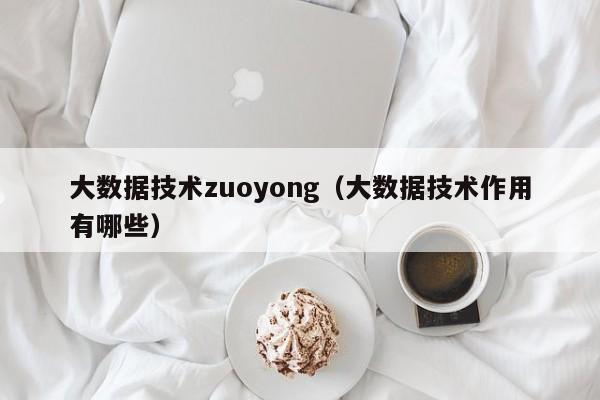 大数据技术zuoyong（大数据技术作用有哪些）