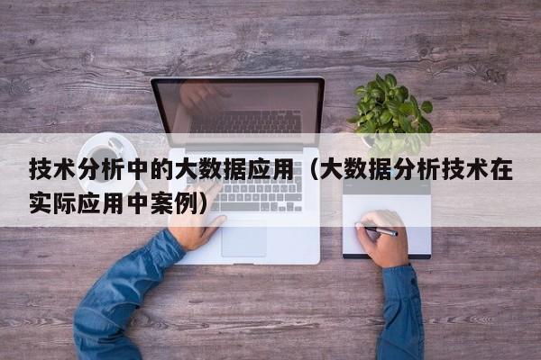 技术分析中的大数据应用（大数据分析技术在实际应用中案例）